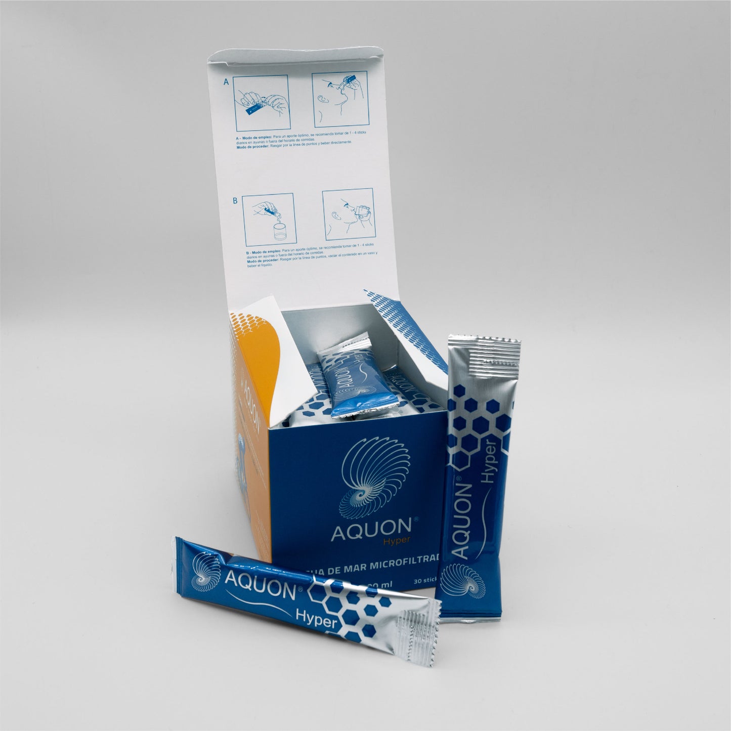 Electrolitos Aquon Hyper® 30 sticks